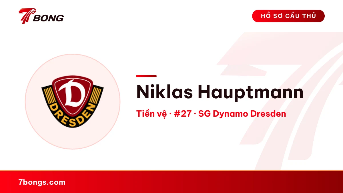 Niklas Hauptmann — SG Dynamo Dresden