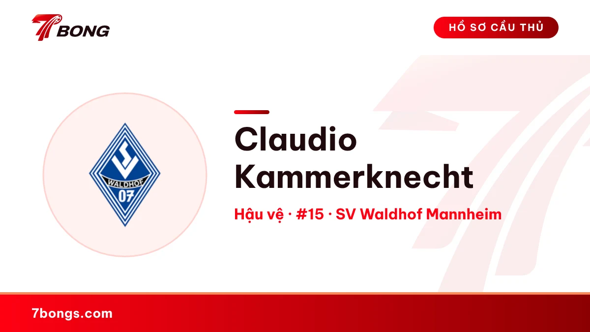 Claudio Kammerknecht — SV Waldhof Mannheim