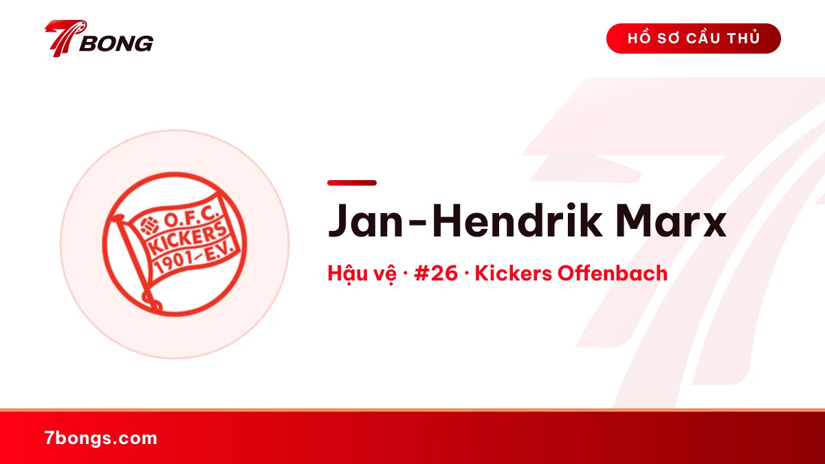 Jan-Hendrik Marx — Kickers Offenbach