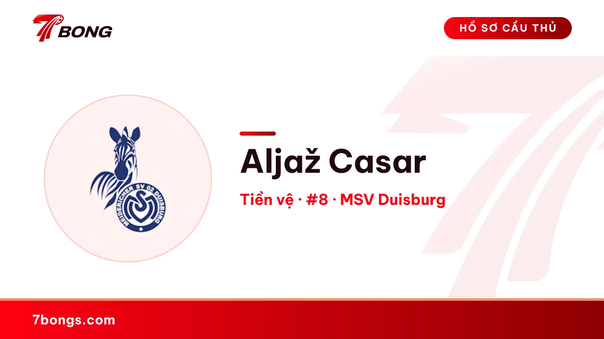 Aljaž Casar — MSV Duisburg