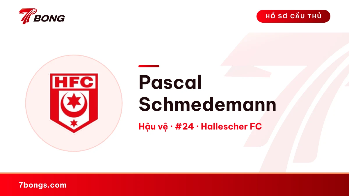 Pascal Schmedemann — Hallescher FC