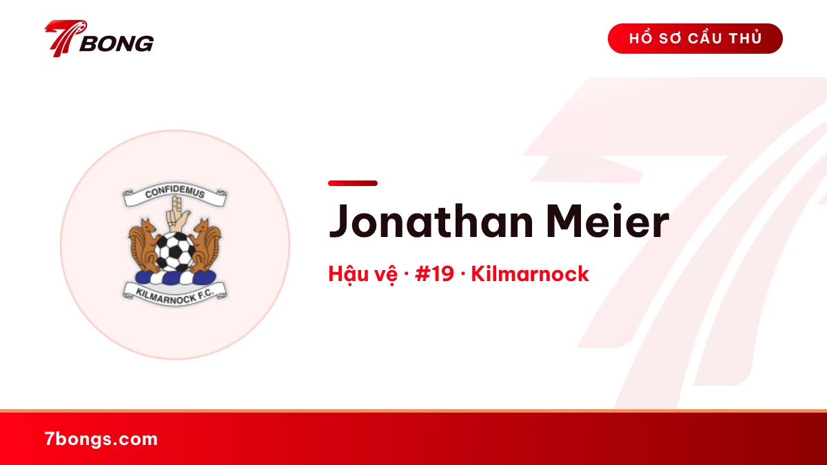 Jonathan Meier — Kilmarnock