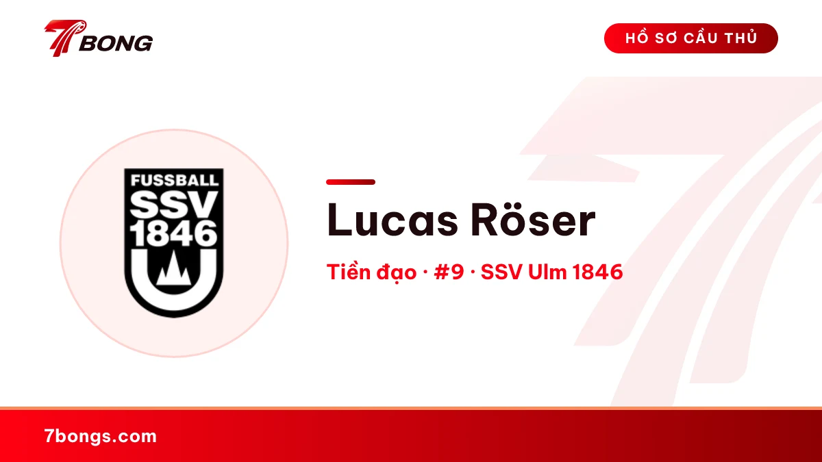Lucas Röser — SSV Ulm 1846