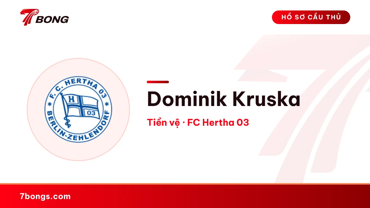 Dominik Kruska — FC Hertha 03