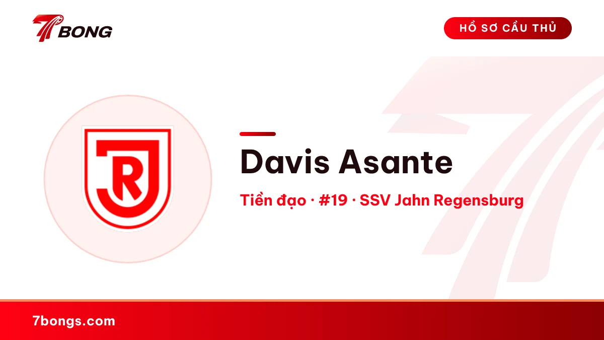 Davis Asante — SSV Jahn Regensburg