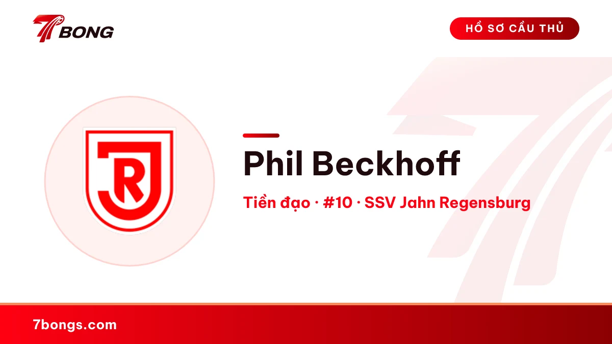 Phil Beckhoff — SSV Jahn Regensburg