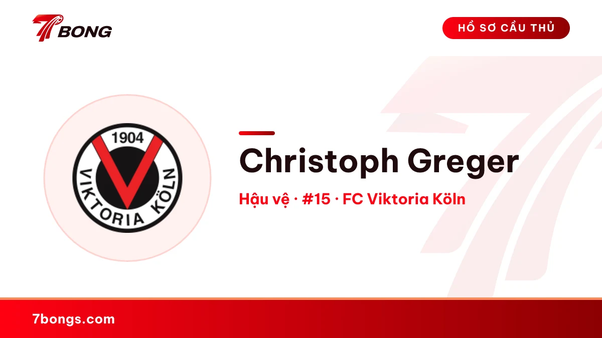 Christoph Greger — FC Viktoria Köln