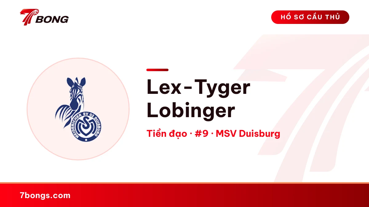 Lex-Tyger Lobinger — MSV Duisburg