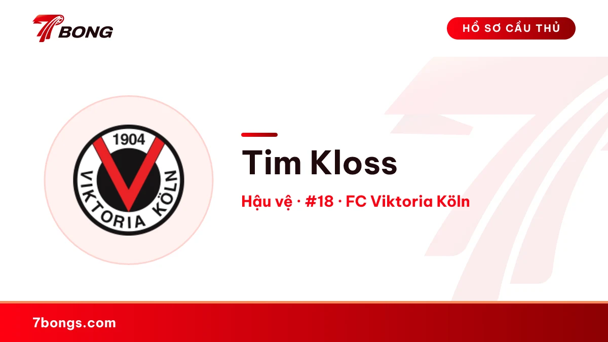 Tim Kloss — FC Viktoria Köln