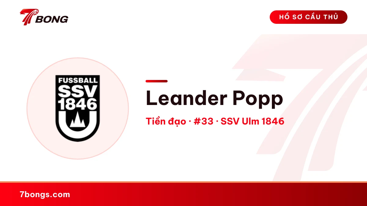 Leander Popp — SSV Ulm 1846