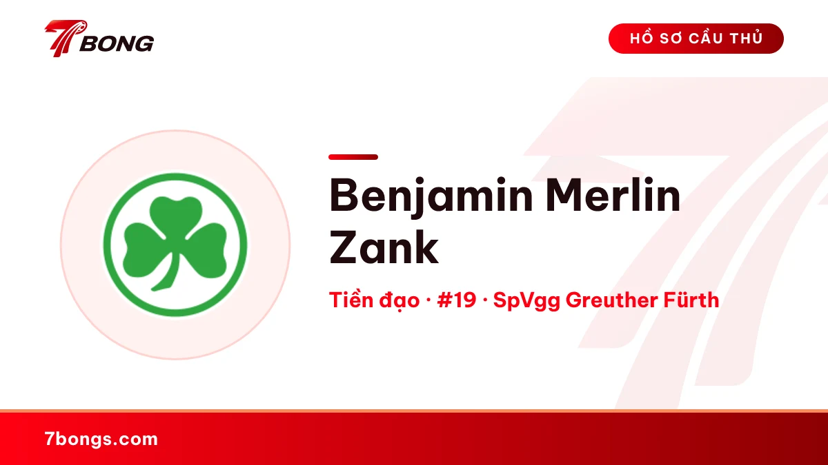 Benjamin Merlin Zank — SpVgg Greuther Fürth