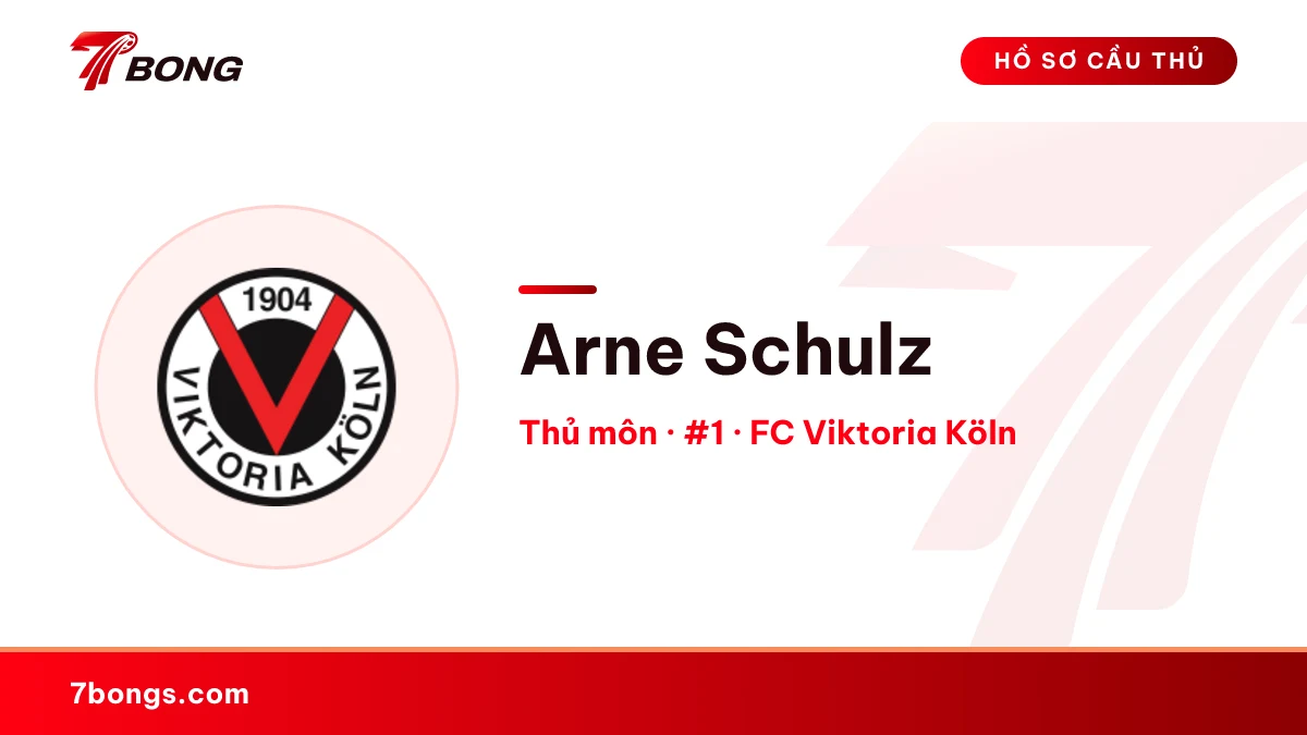 Arne Schulz — FC Viktoria Köln