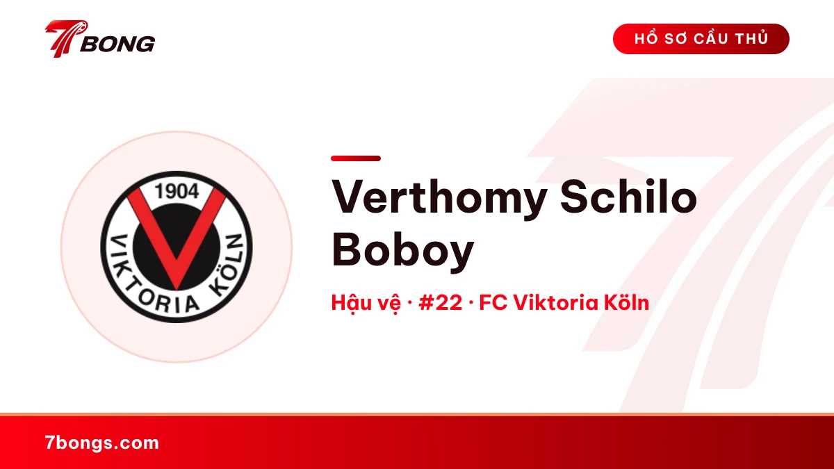 Verthomy Schilo Boboy — FC Viktoria Köln