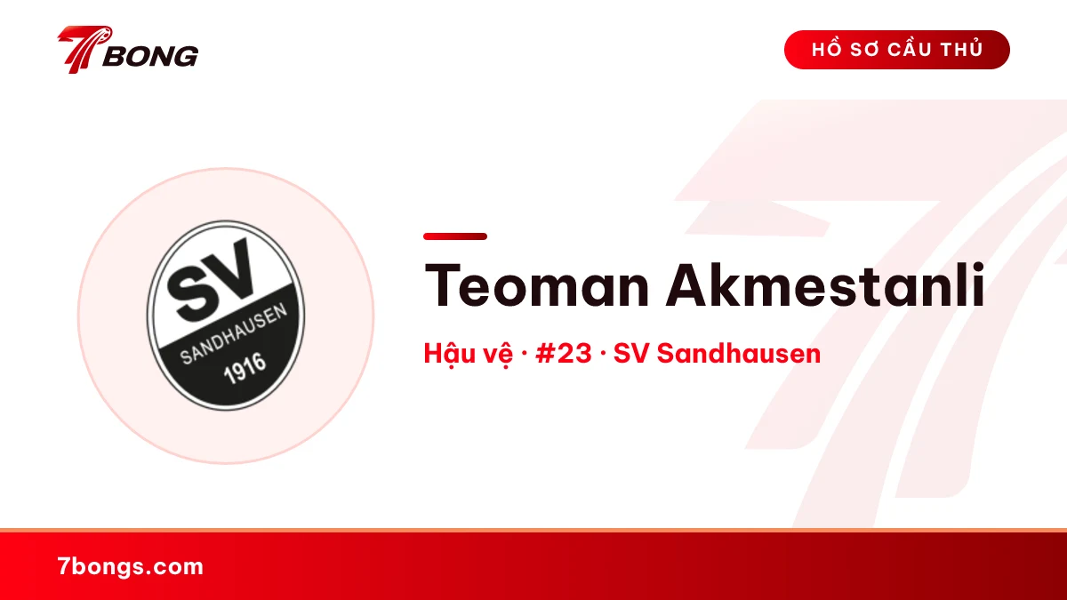Teoman Akmestanli — SV Sandhausen