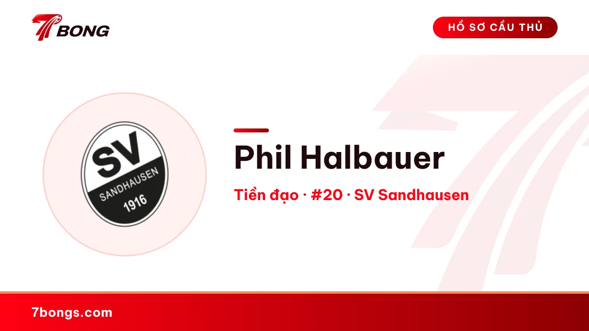 Phil Halbauer — SV Sandhausen