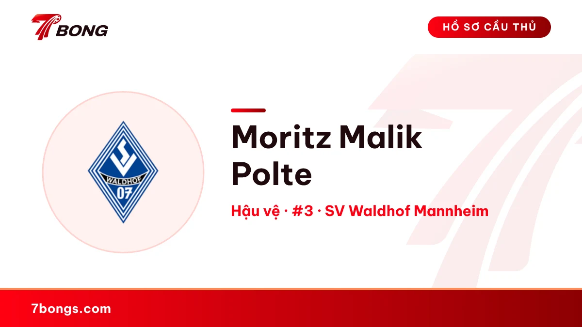 Moritz Malik Polte — SV Waldhof Mannheim