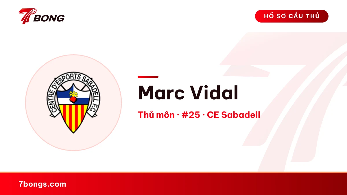 Marc Vidal — CE Sabadell