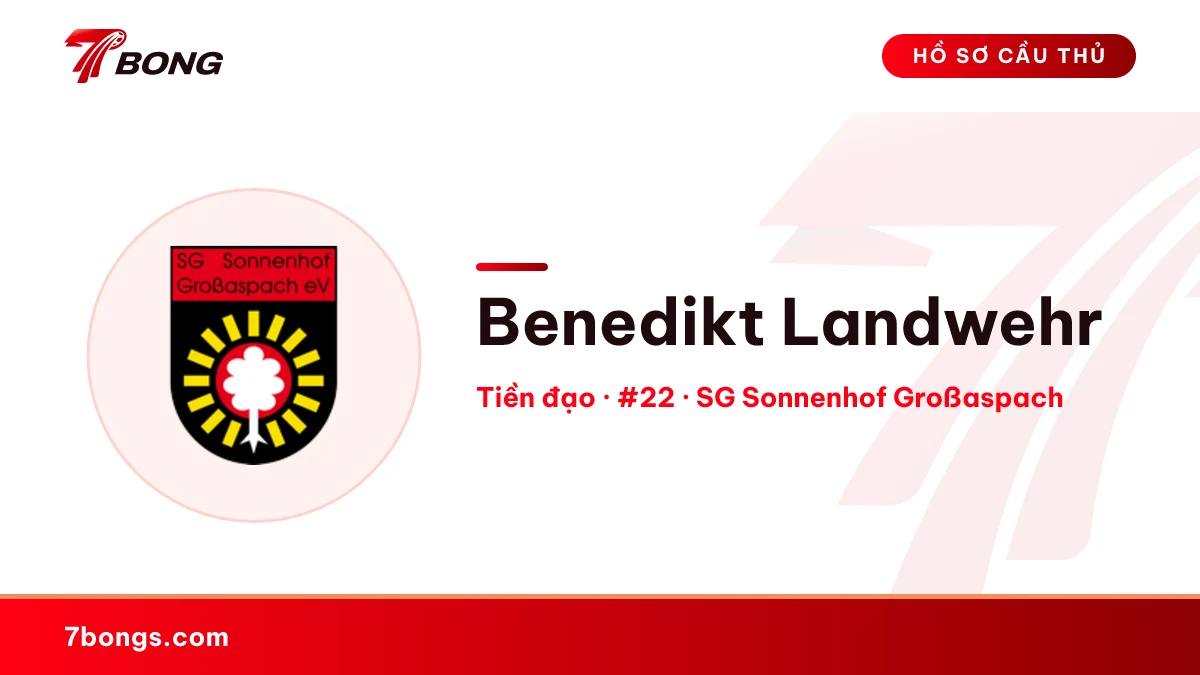 Benedikt  Landwehr — SG Sonnenhof Großaspach