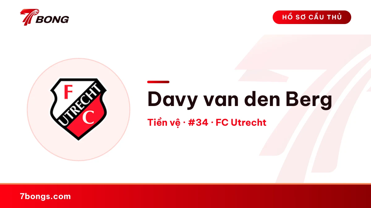 Davy van den Berg — FC Utrecht