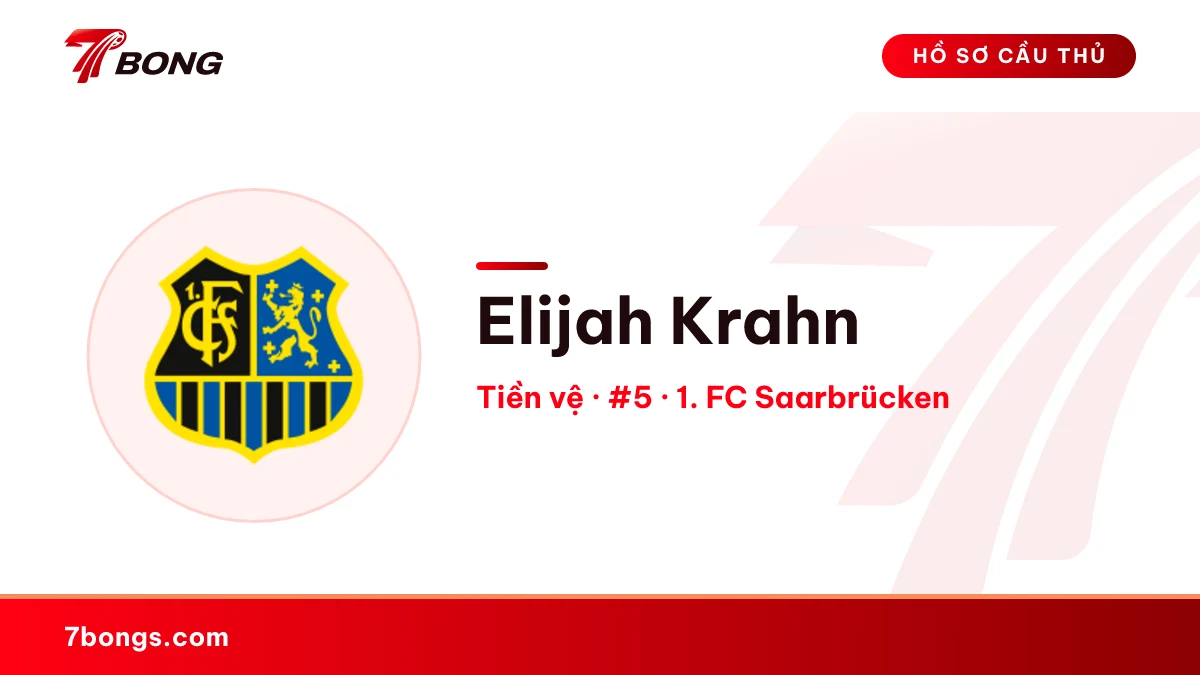 Elijah Krahn — 1. FC Saarbrücken