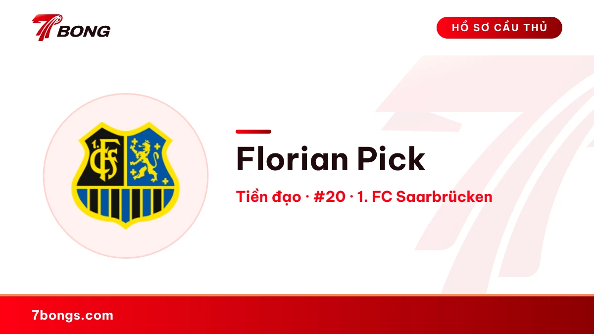 Florian Pick — 1. FC Saarbrücken