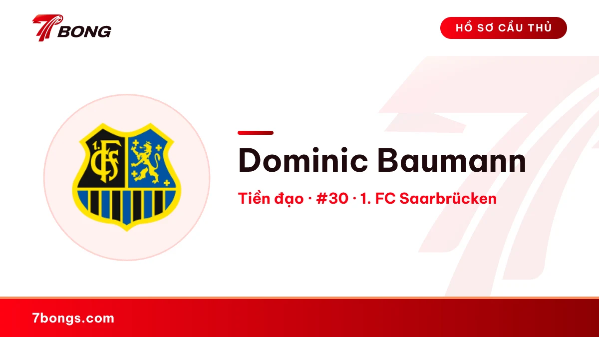 Dominic Baumann — 1. FC Saarbrücken