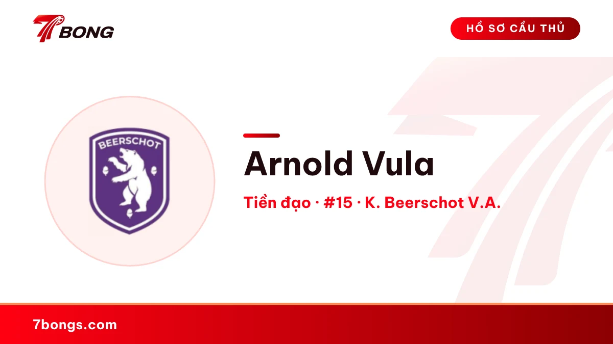 Arnold Vula — K. Beerschot V.A.