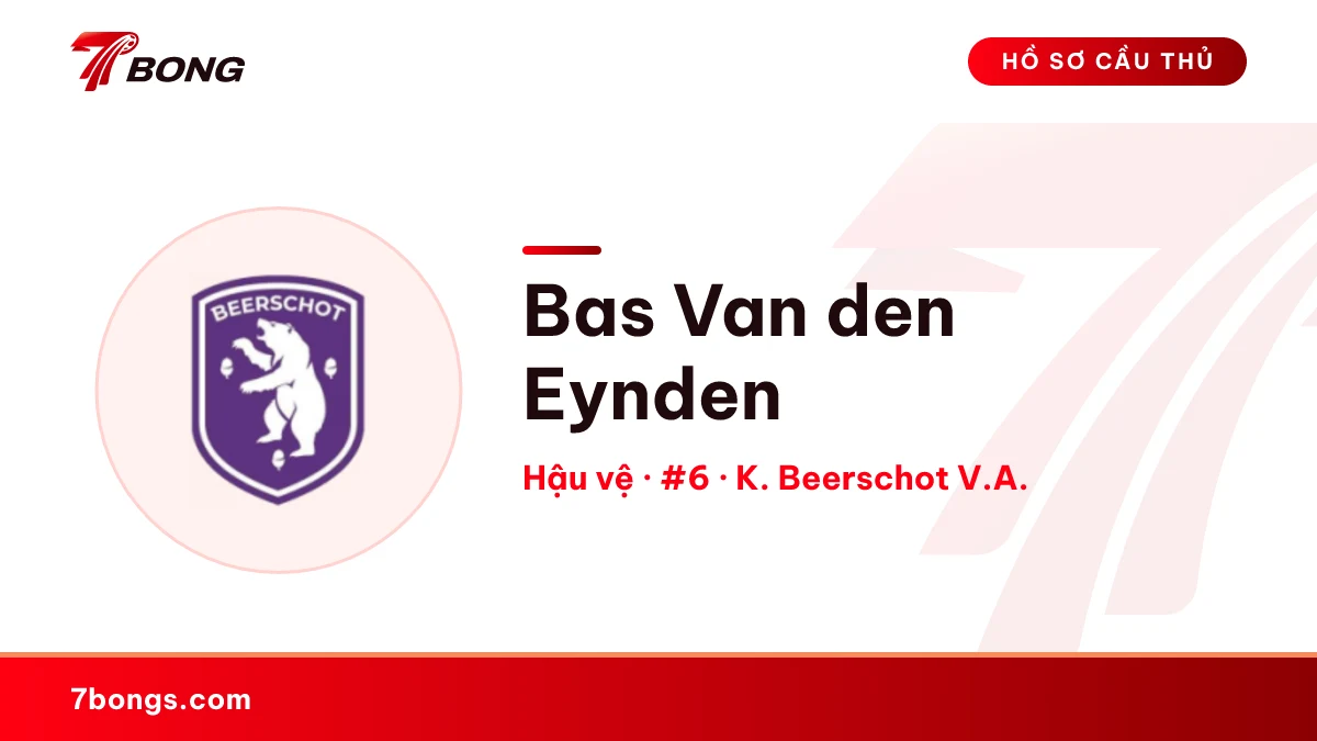 Bas Van den Eynden — K. Beerschot V.A.