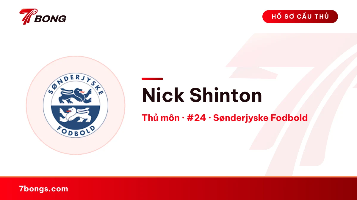 Nick Shinton — Sønderjyske Fodbold
