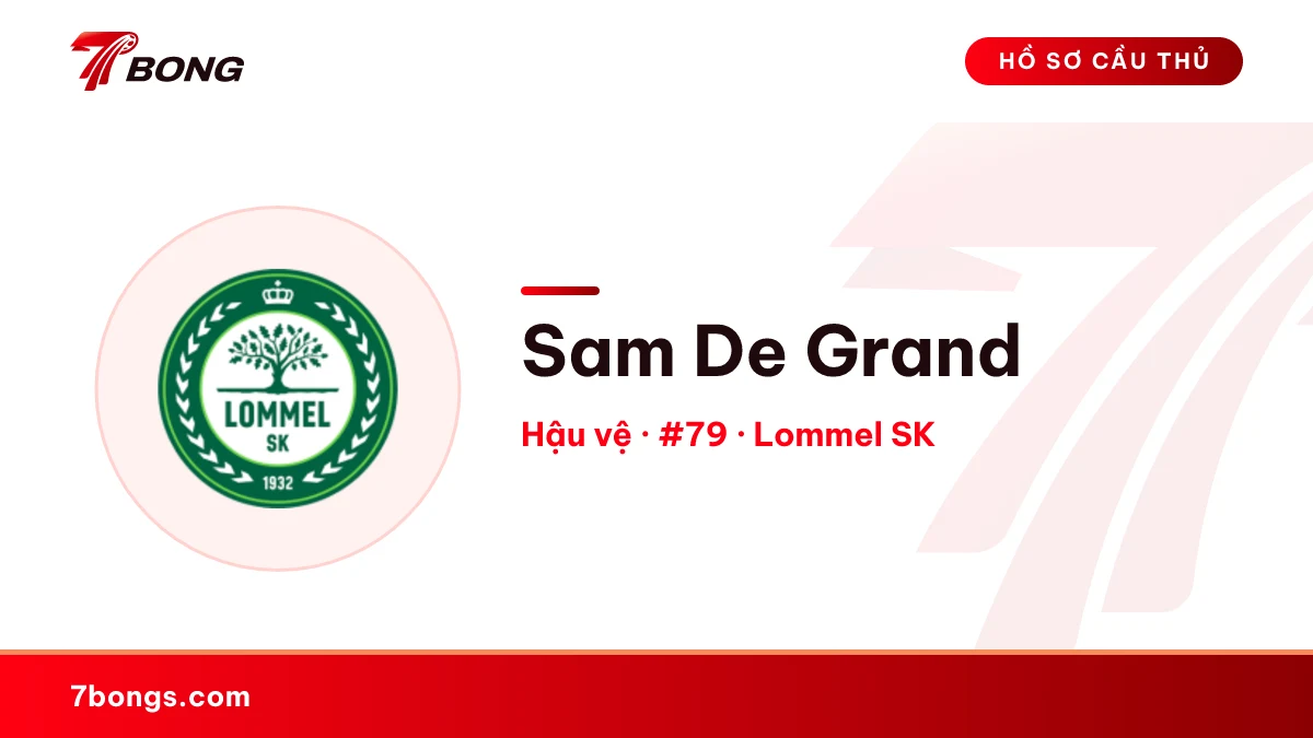 Sam De Grand — Lommel SK