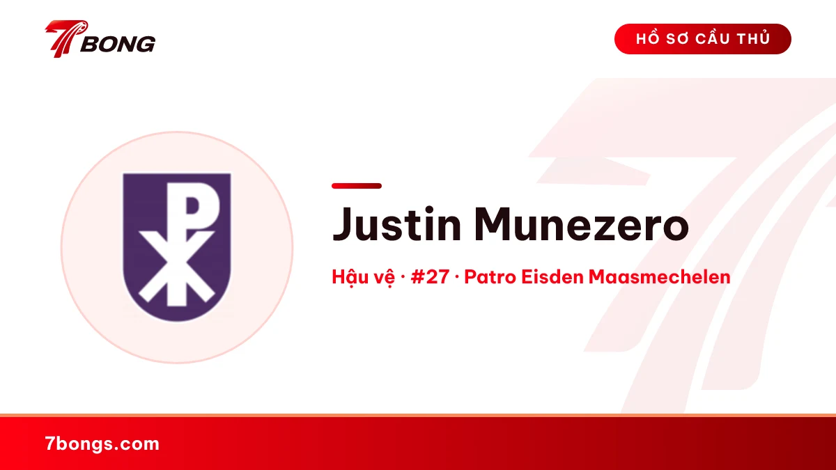 Justin Munezero — Patro Eisden Maasmechelen