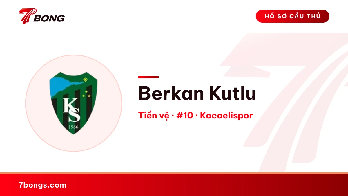 Berkan Kutlu — Kocaelispor
