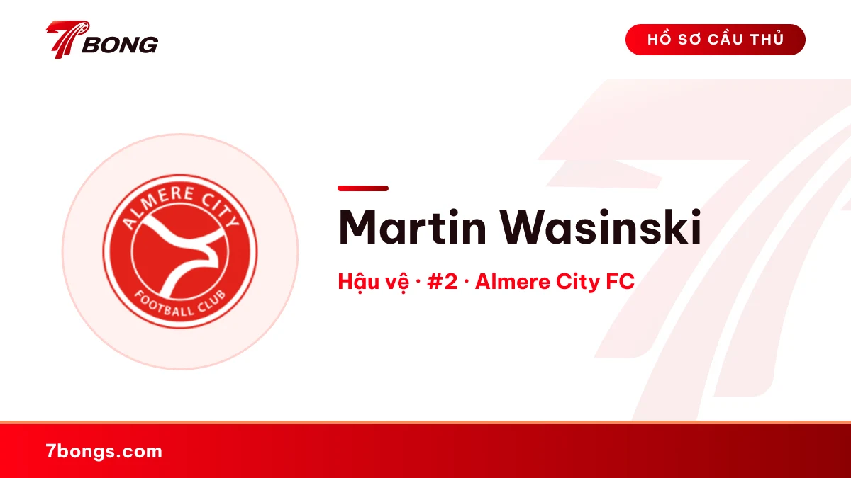Martin Wasinski — Almere City FC