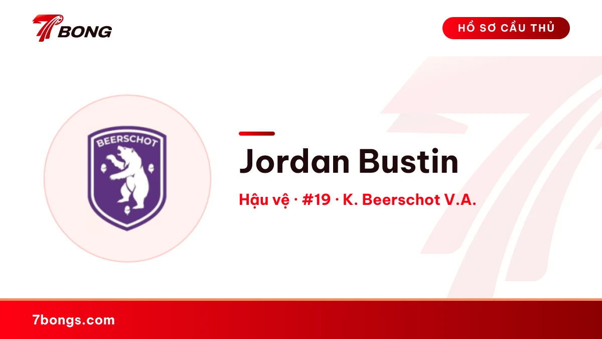 Jordan Bustin — K. Beerschot V.A.