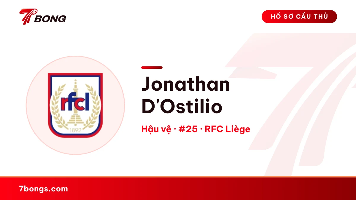 Jonathan D'Ostilio — RFC Liège