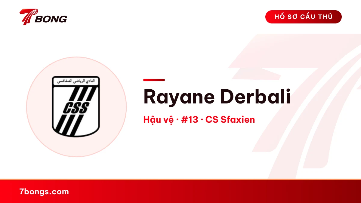 Rayane Derbali — CS Sfaxien