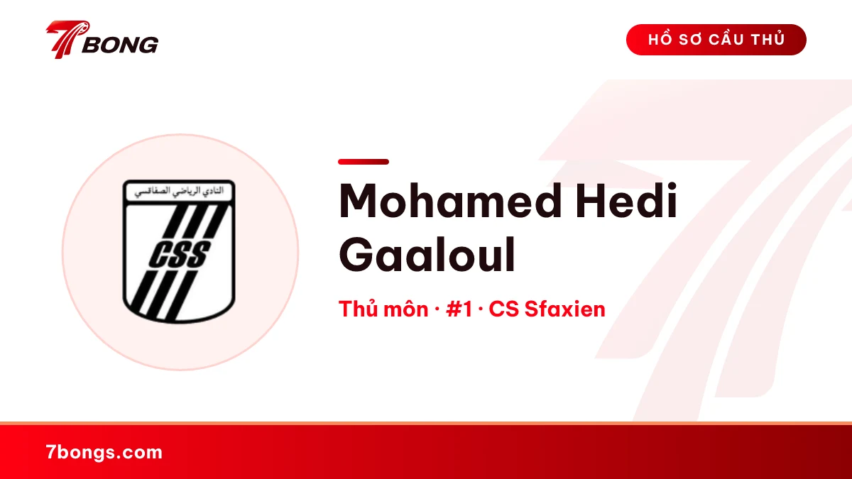 Mohamed Hedi Gaaloul — CS Sfaxien