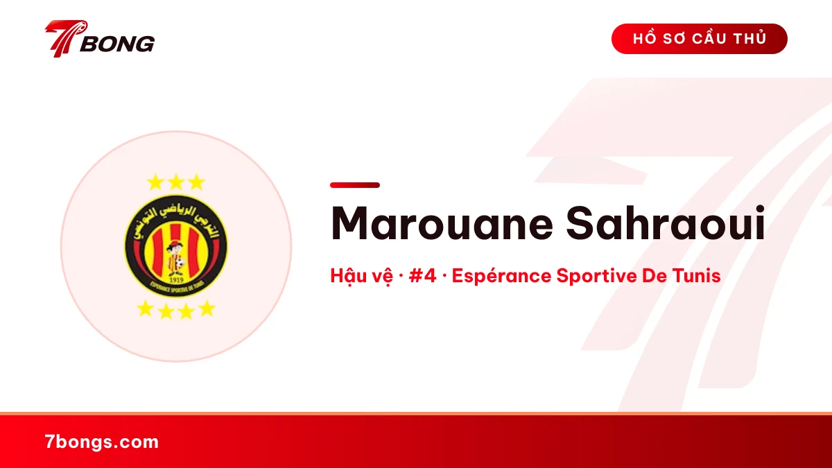 Marouane Sahraoui — Espérance Sportive De Tunis