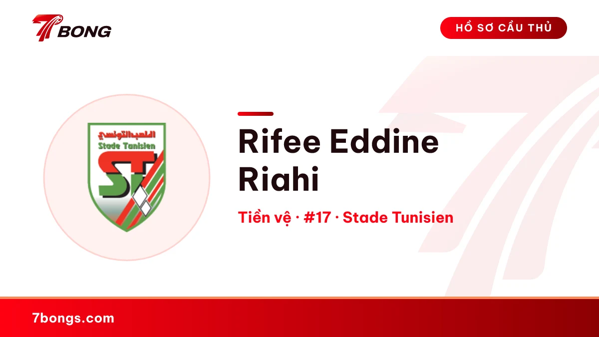 Rifee Eddine Riahi — Stade Tunisien