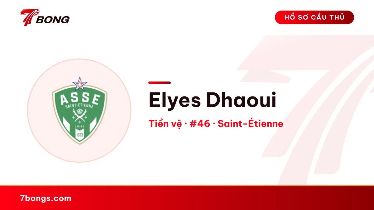 Elyes Dhaoui — Saint-Étienne