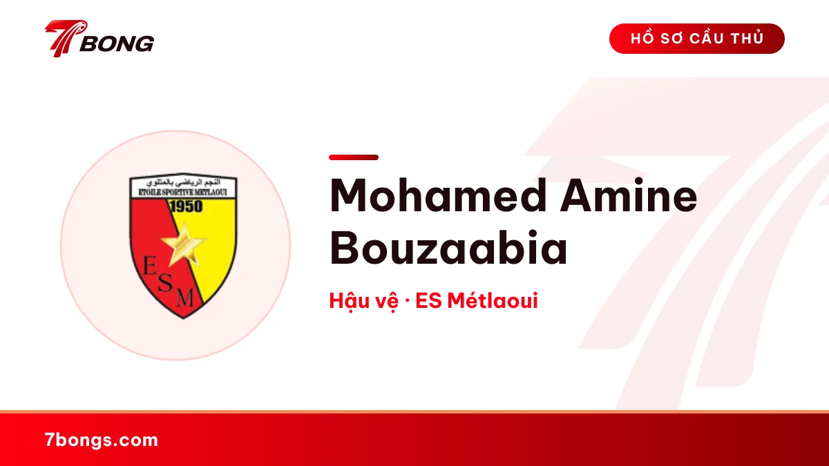 Mohamed Amine Bouzaabia — ES Métlaoui