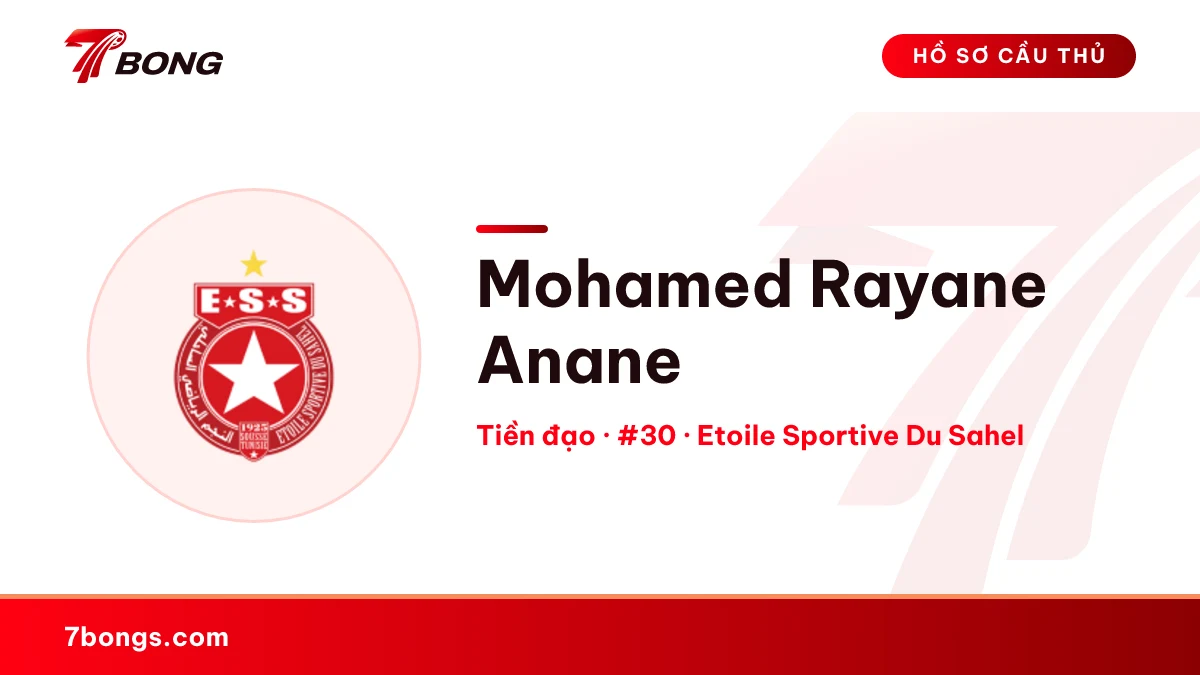Mohamed Rayane Anane — Etoile Sportive Du Sahel