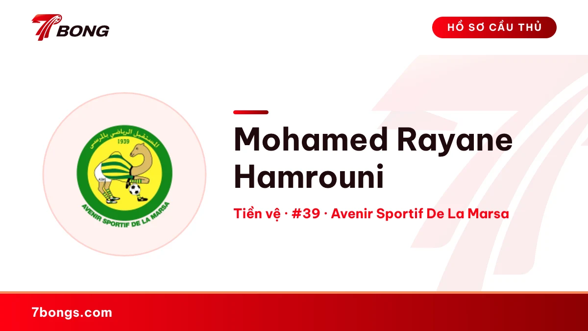Mohamed Rayane Hamrouni — Avenir Sportif De La Marsa