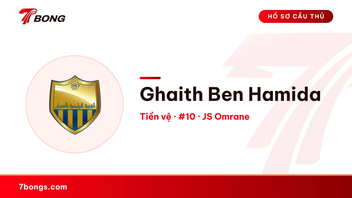 Ghaith Ben Hamida  — JS Omrane