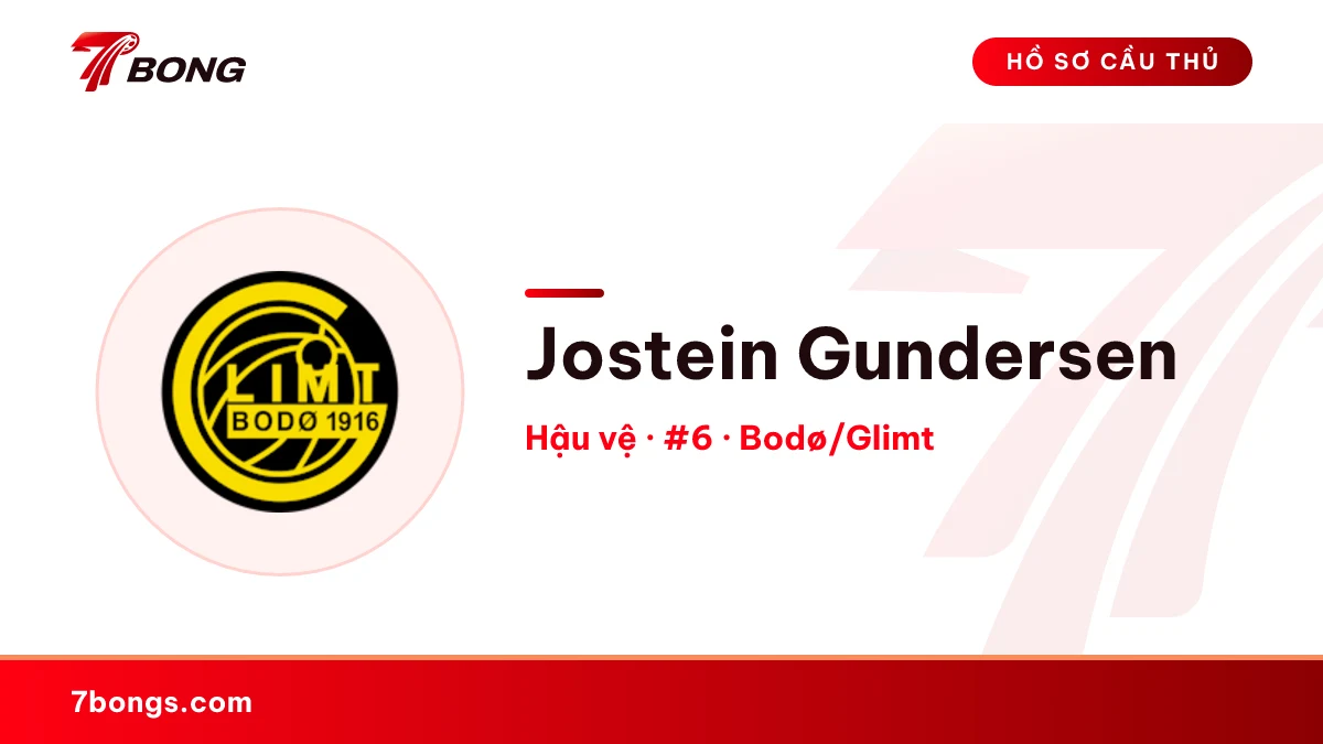 Jostein Gundersen — Bodø/Glimt