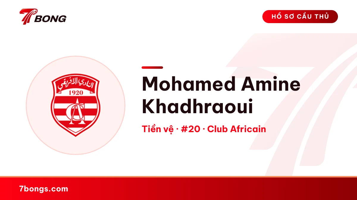 Mohamed Amine Khadhraoui — Club Africain