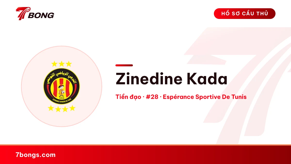 Zinedine Kada — Espérance Sportive De Tunis