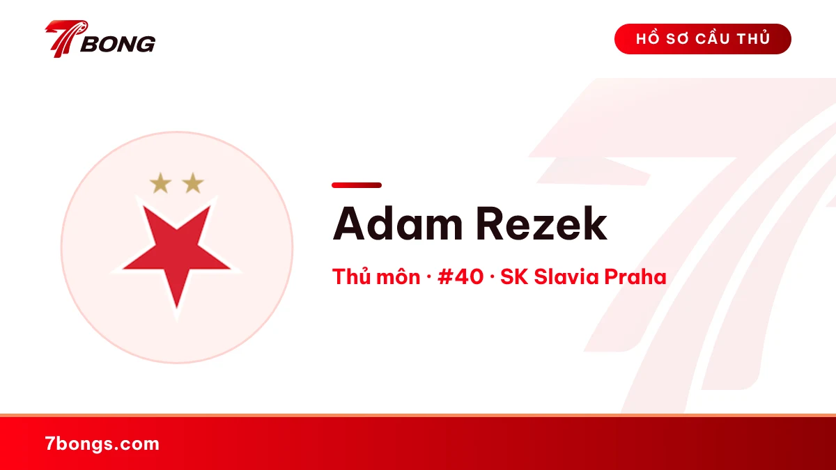 Adam Rezek — SK Slavia Praha