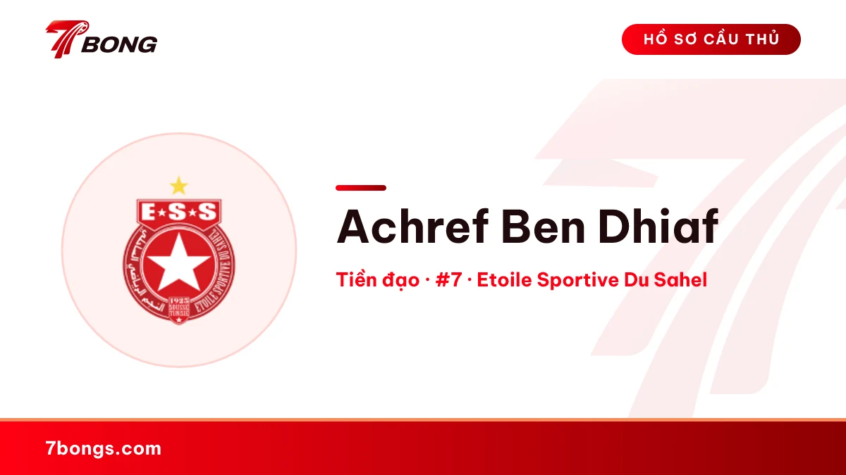 Achref Ben Dhiaf — Etoile Sportive Du Sahel