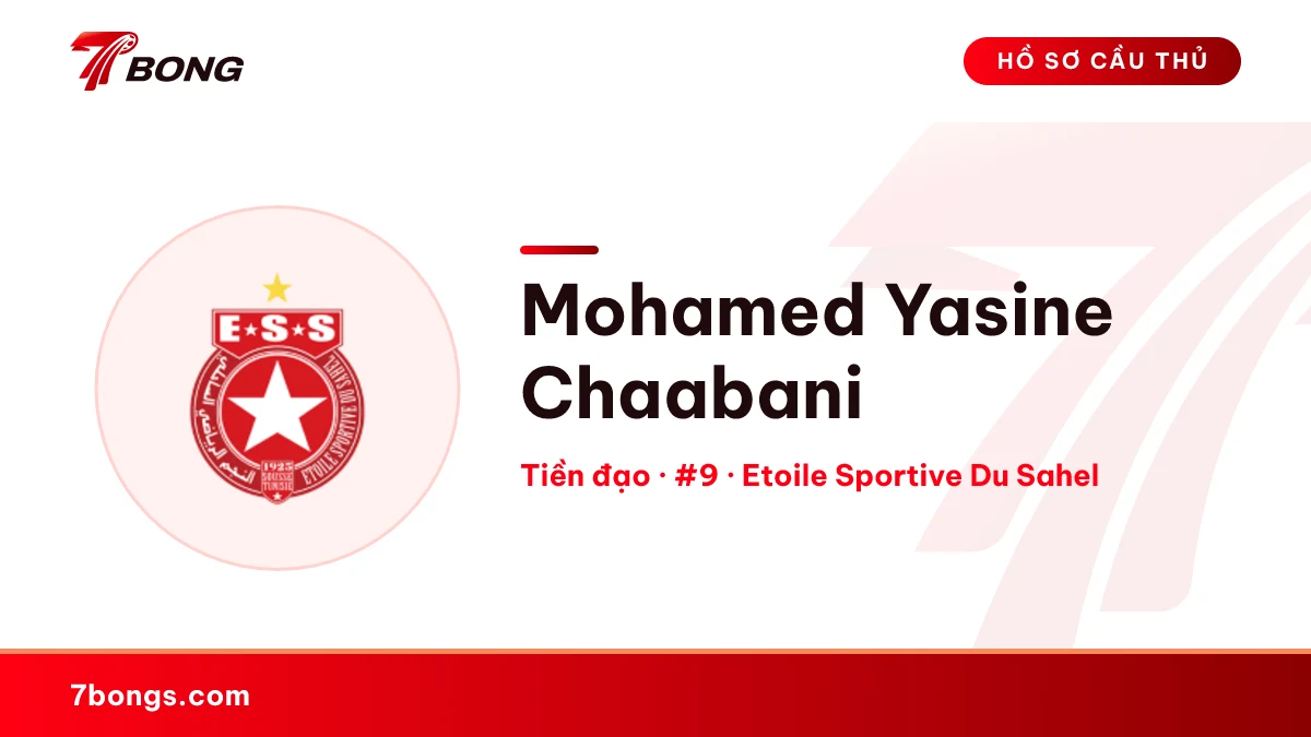 Mohamed Yasine Chaabani — Etoile Sportive Du Sahel